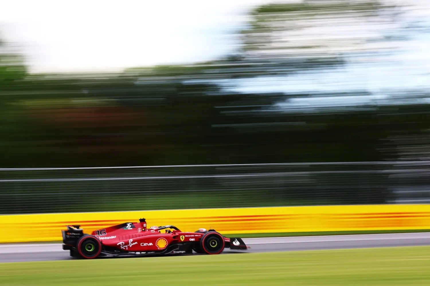 Charles Leclerc of Monaco driving the (16) Ferrari F1-75 on track during practice ahead of the F1 Grand Prix of Canada at Circuit Gilles Villeneuve on June 17, 2022 in Montreal, Quebec. (Getty Images/AFP)