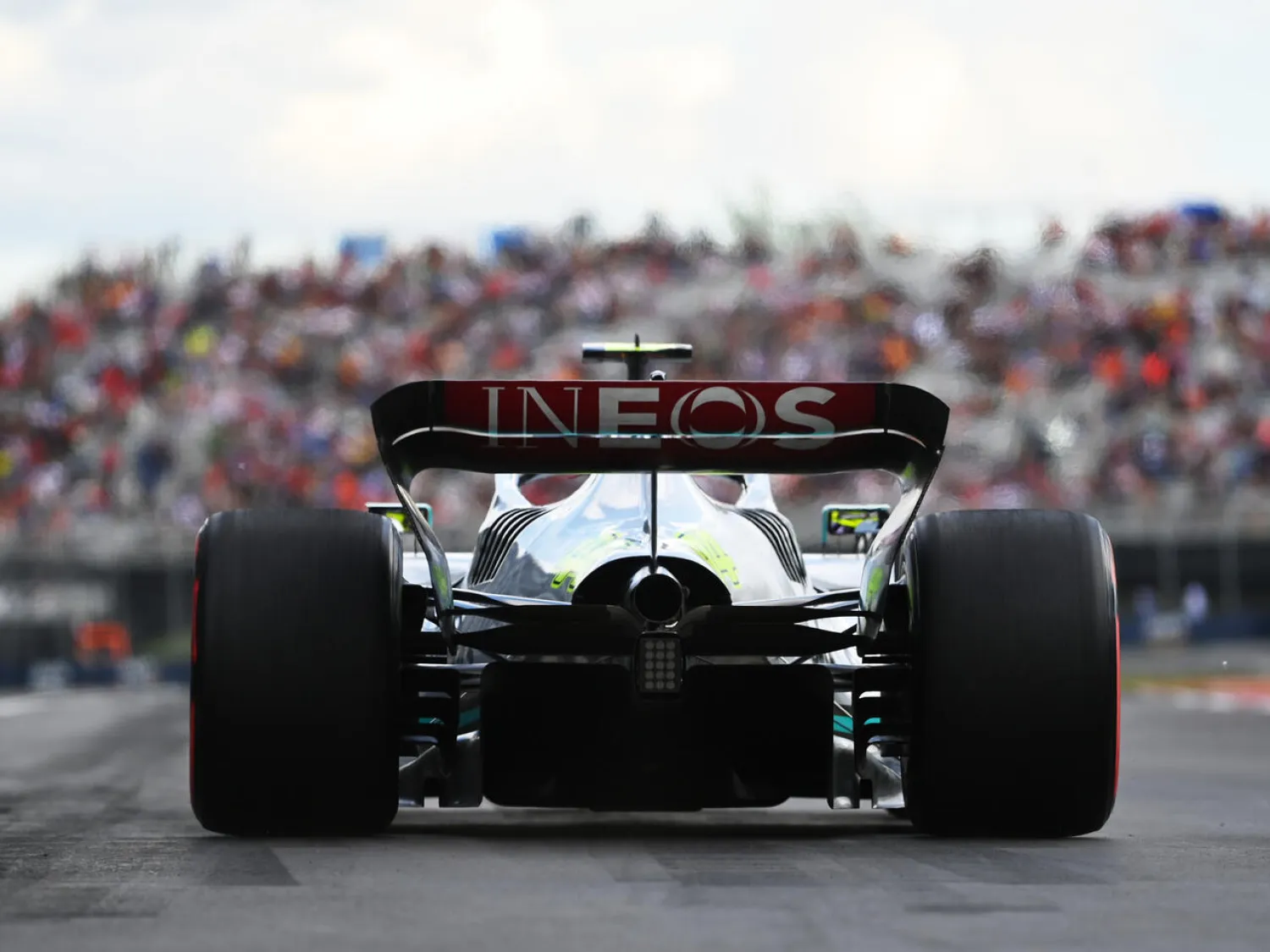 Road to nowhere? Lewis Hamilton during practice on Friday Dan Mullan GETTY IMAGES NORTH AMERICA/AFP
