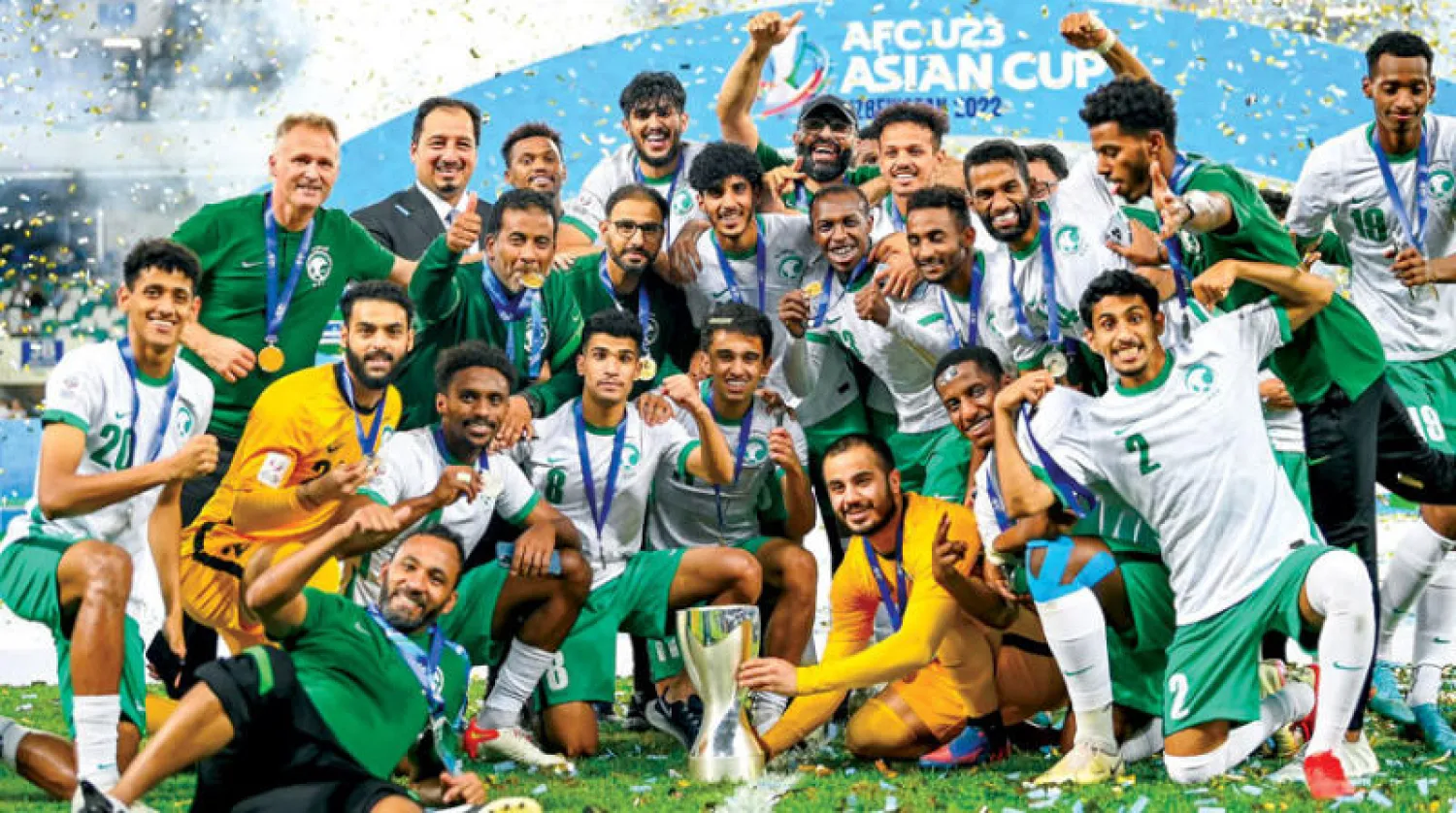 الأخضر الأولمبي أحرز لقبه الآسيوي الأول على حساب أوزبكستان (واس)