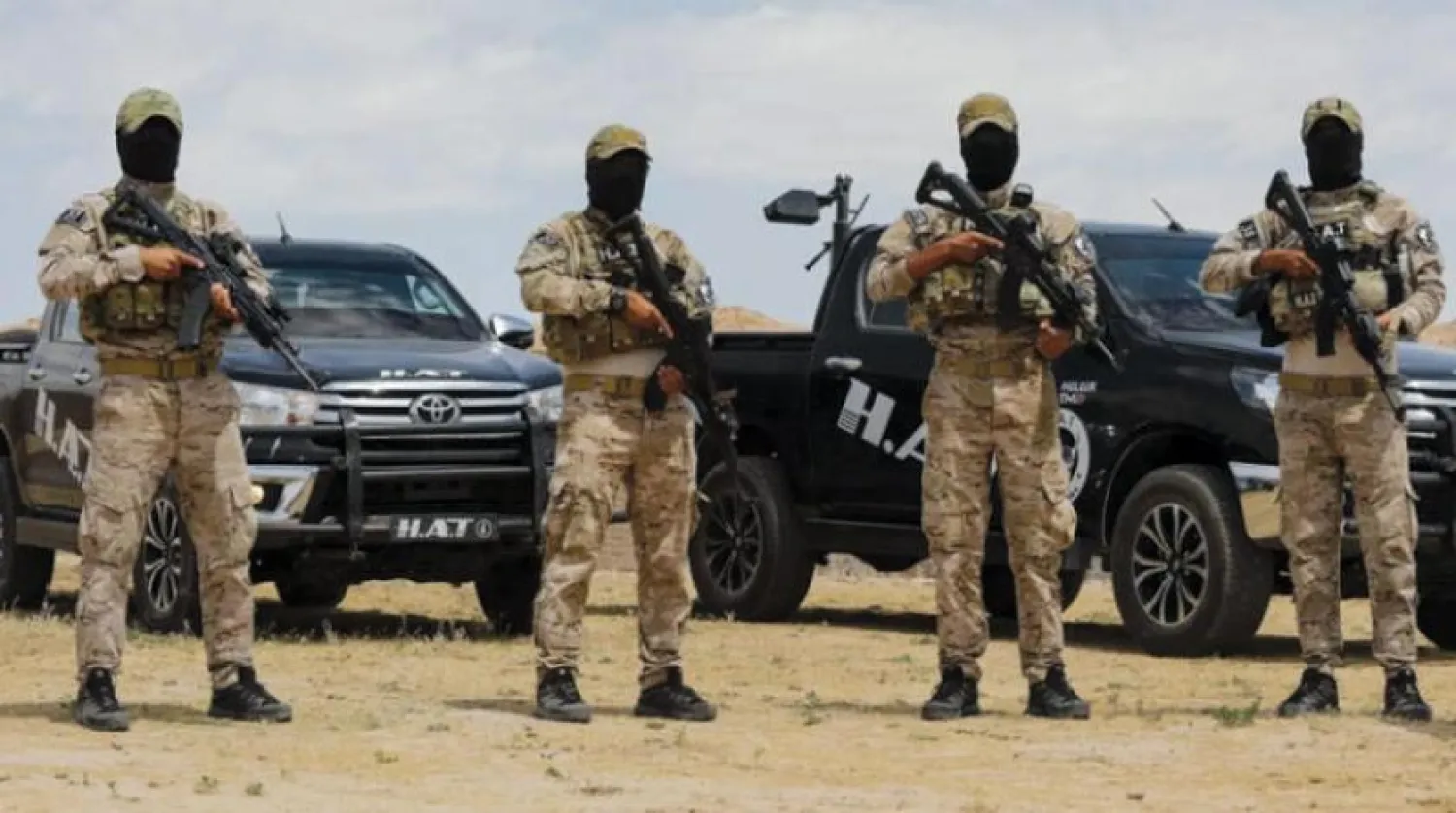 SDG'nin özel kuvvetler biriminden unsurlar. (Suriye Gözlemevi) 