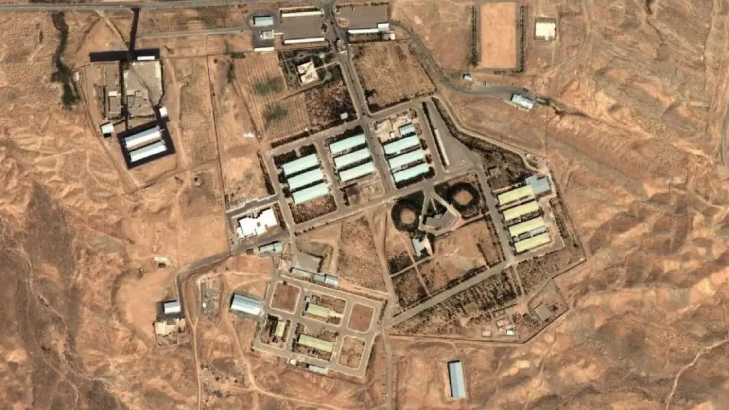 Satellite image of the Parchin facility, April 2012. (File photo: AP)