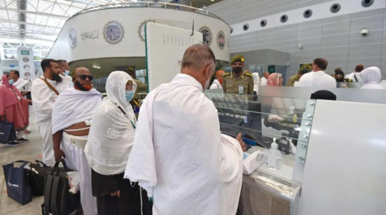 Pilgrims flock to Saudi Arabia to perform Hajj this year (AFP)