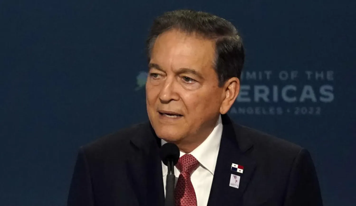 رئيس بنما لاورينتينو كورتيزو (أ.ب)