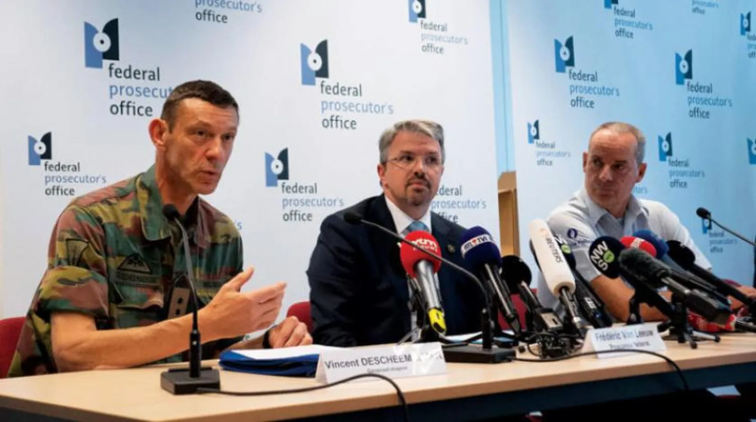 Brüksel’de dün radikallerin ailelerin iadesinin konuşulduğu basın toplantısı (AFP)