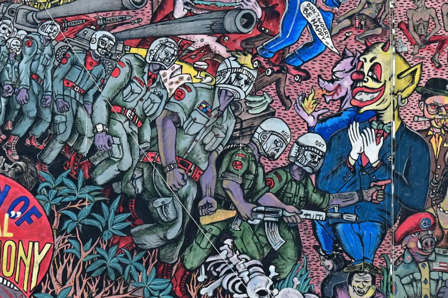 "Documenta 15" adlı uluslararası sanat etkinliğinde Endonezyalı Taring Padi sanat grubuna ait "People's Justice" adlı eser Yahudilerin tepkisini çekti / Fotoğraf: Twitter

