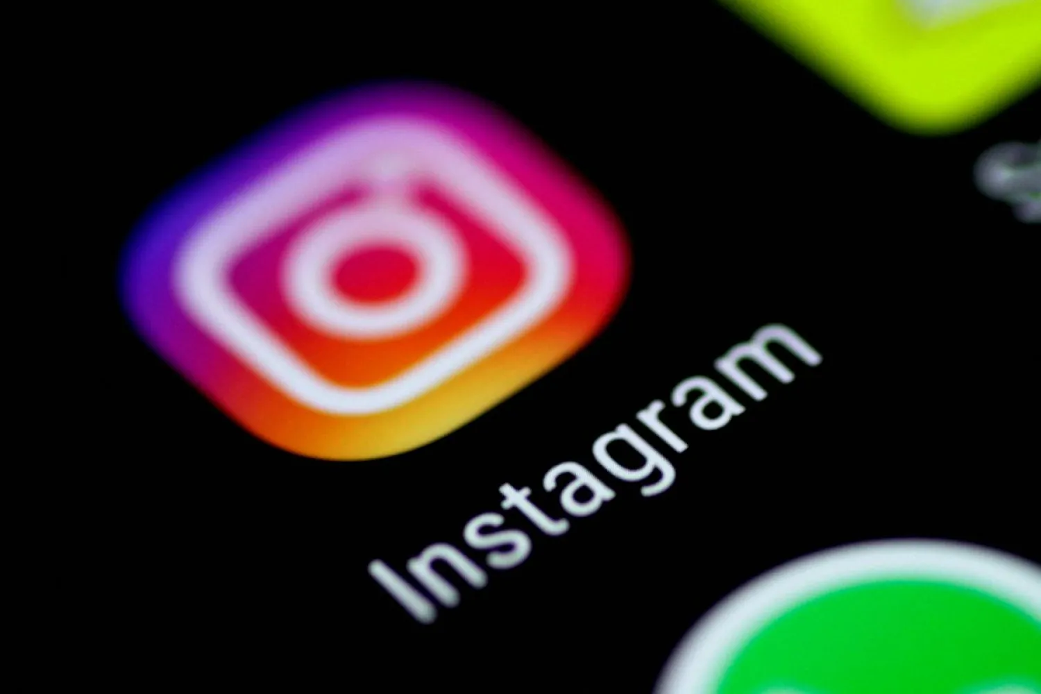The Instagram application is seen on a phone screen August 3, 2017. REUTERS/Thomas White
