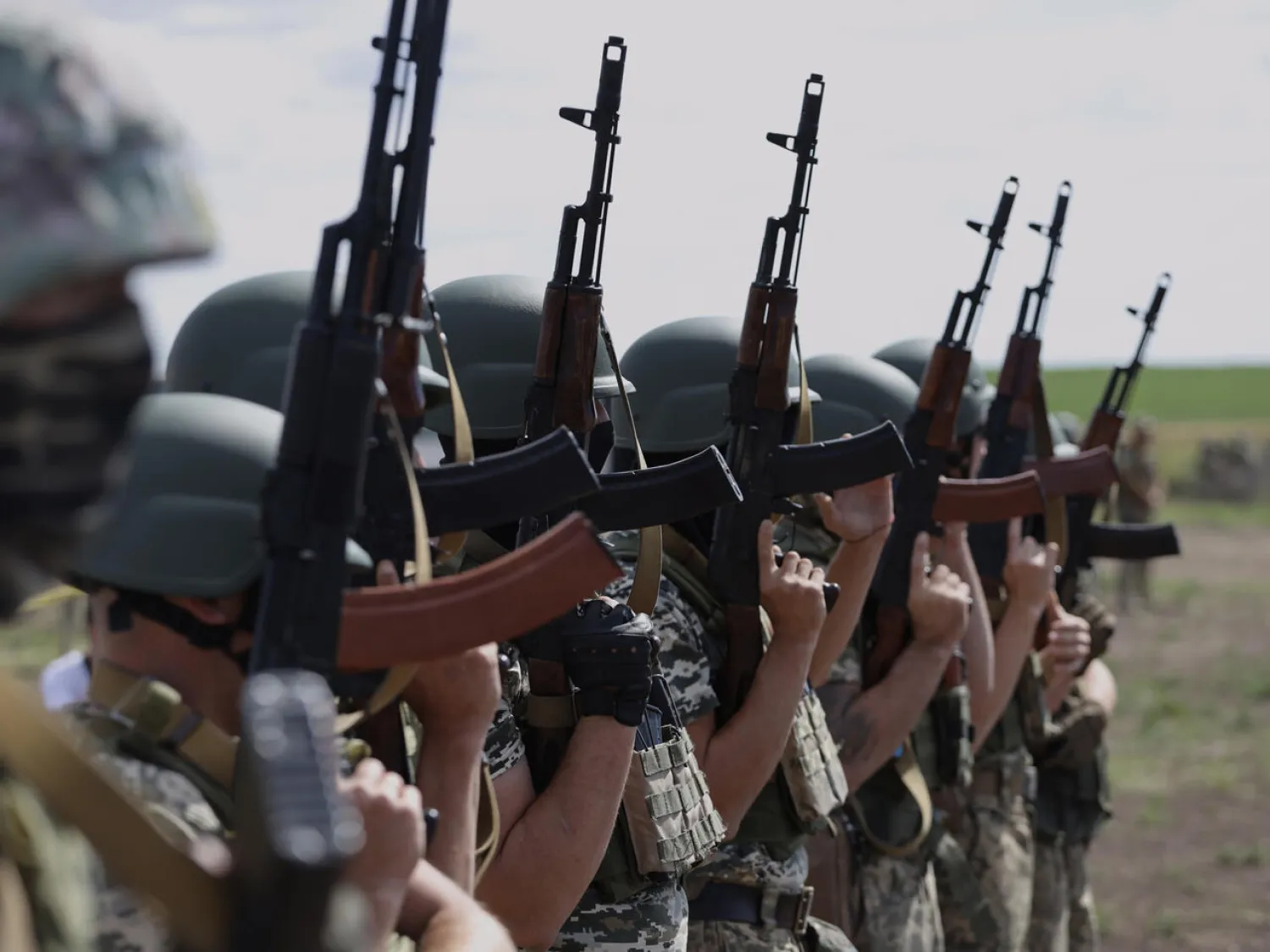 Western allies have supplied Ukraine with billions in financial aid and armaments, with the US leading the charge with $5.6 billion worth of weapons alone Oleksandr GIMANOV AFP
