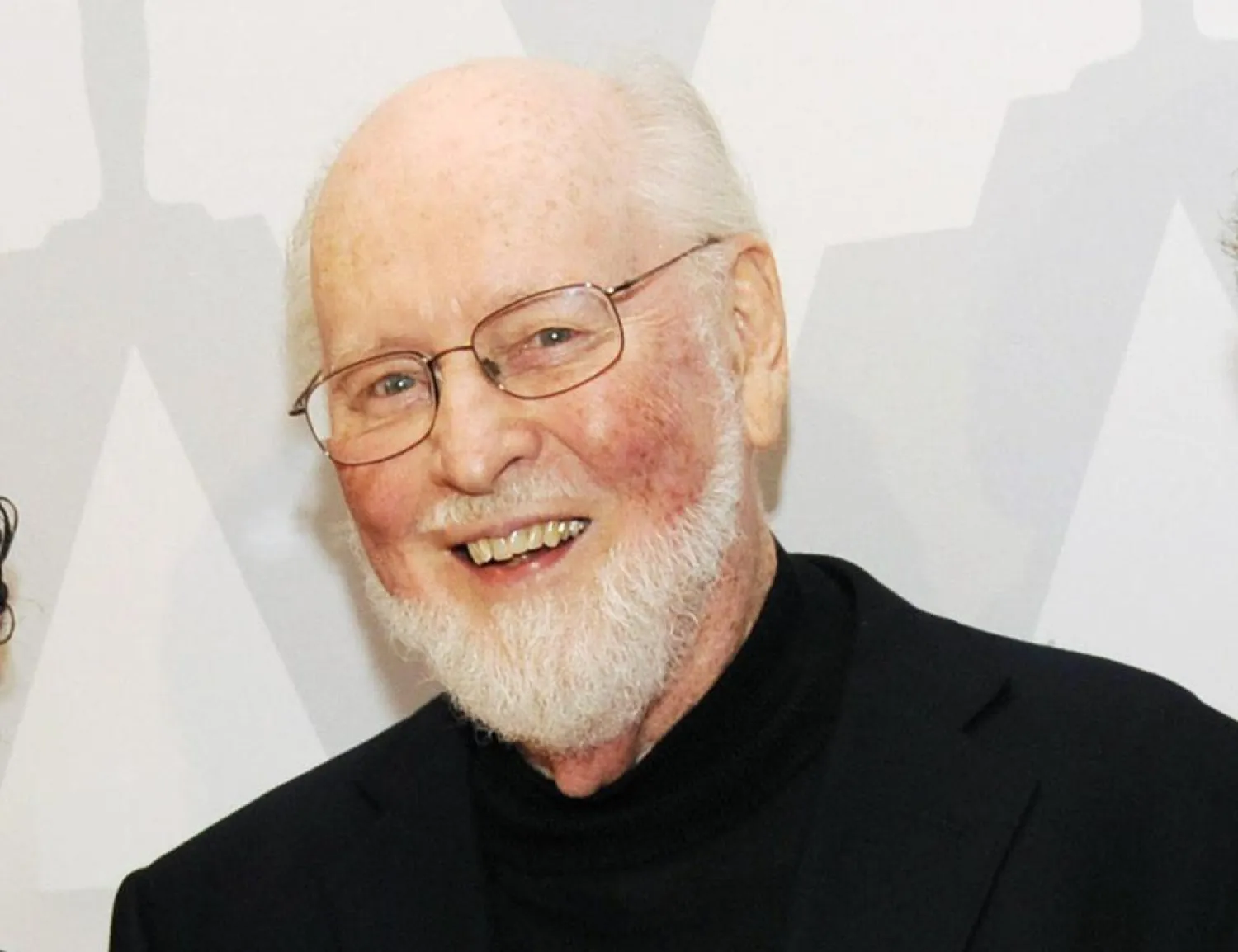 Composer John Williams poses at the Academy of Motion Picture Arts and Sciences event "Behind the Score: The Art of the Film Composer" in Los Angeles on July 21, 2014. (AP)