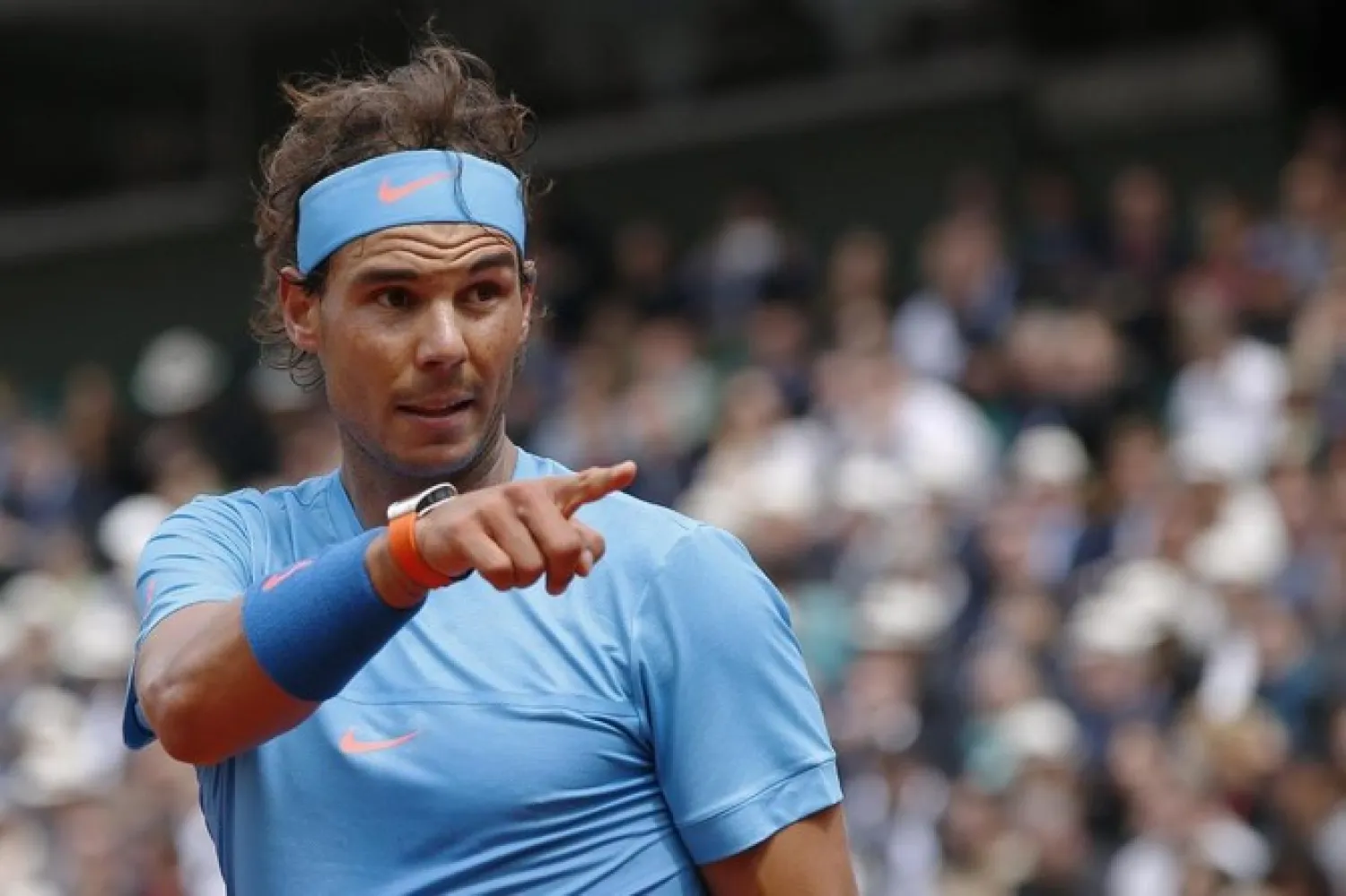 File Photo: World number one Rafael Nadal has announced his withdrawal from upcoming tournaments in Beijing and Shanghai due to his bad knee. (AFP)
