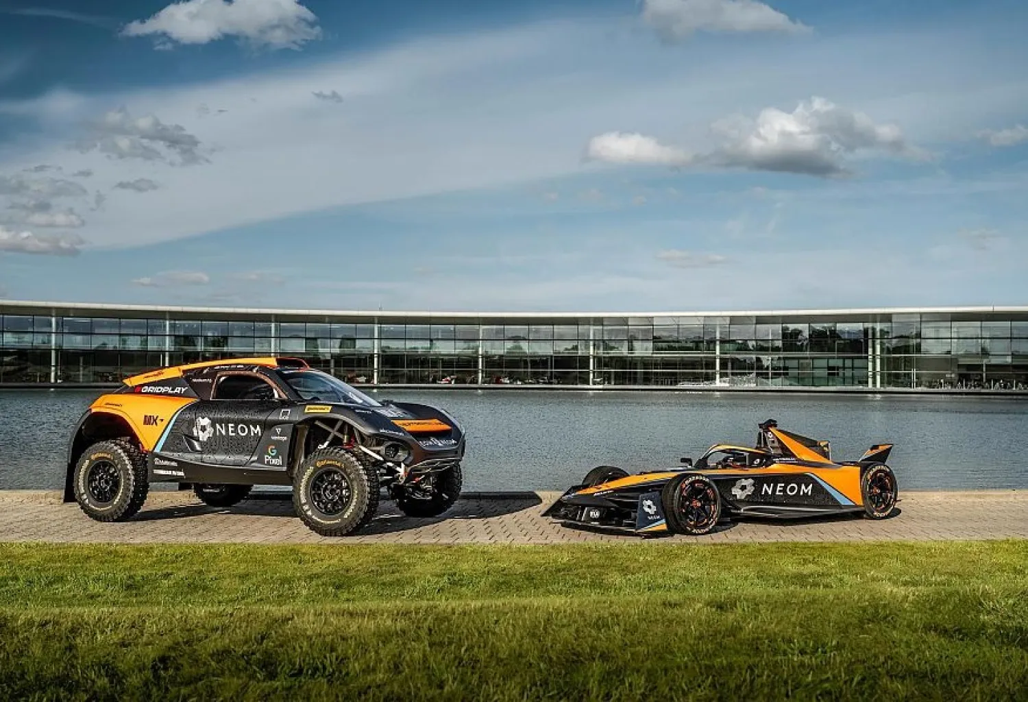 NEOM announced on Monday a new strategic partnership with McLaren Racing Company. (SPA)
