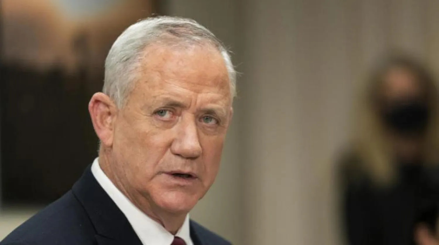 Israeli Defense Minister Benny Gantz (AP) 

