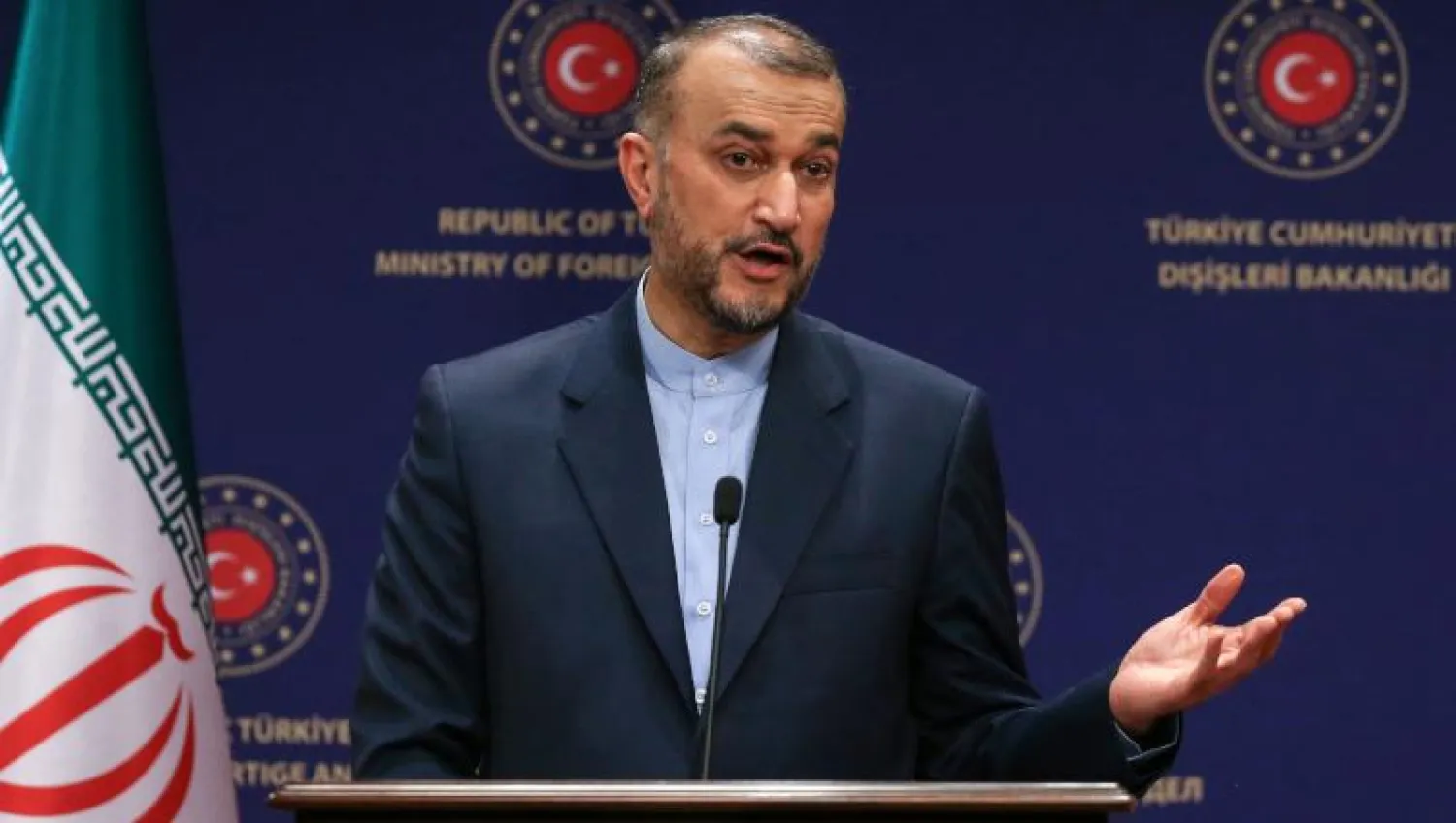 وزير الخارجية الإيراني حسين أمير عبد اللهيان (أ.ف.ب)