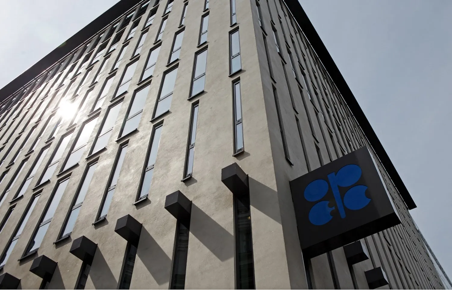 The logo of the Organization of the Petroleum Exporting Countries (OPEC) is pictured at its headquarters in Vienna, Austria, August 21, 2015. Picture taken August 21. (Reuters)