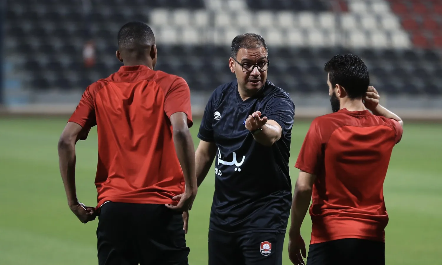 يوسف الغدير نجح في مهمة إنقاذ الرائد من الهبوط (المركز الإعلامي بالنادي)