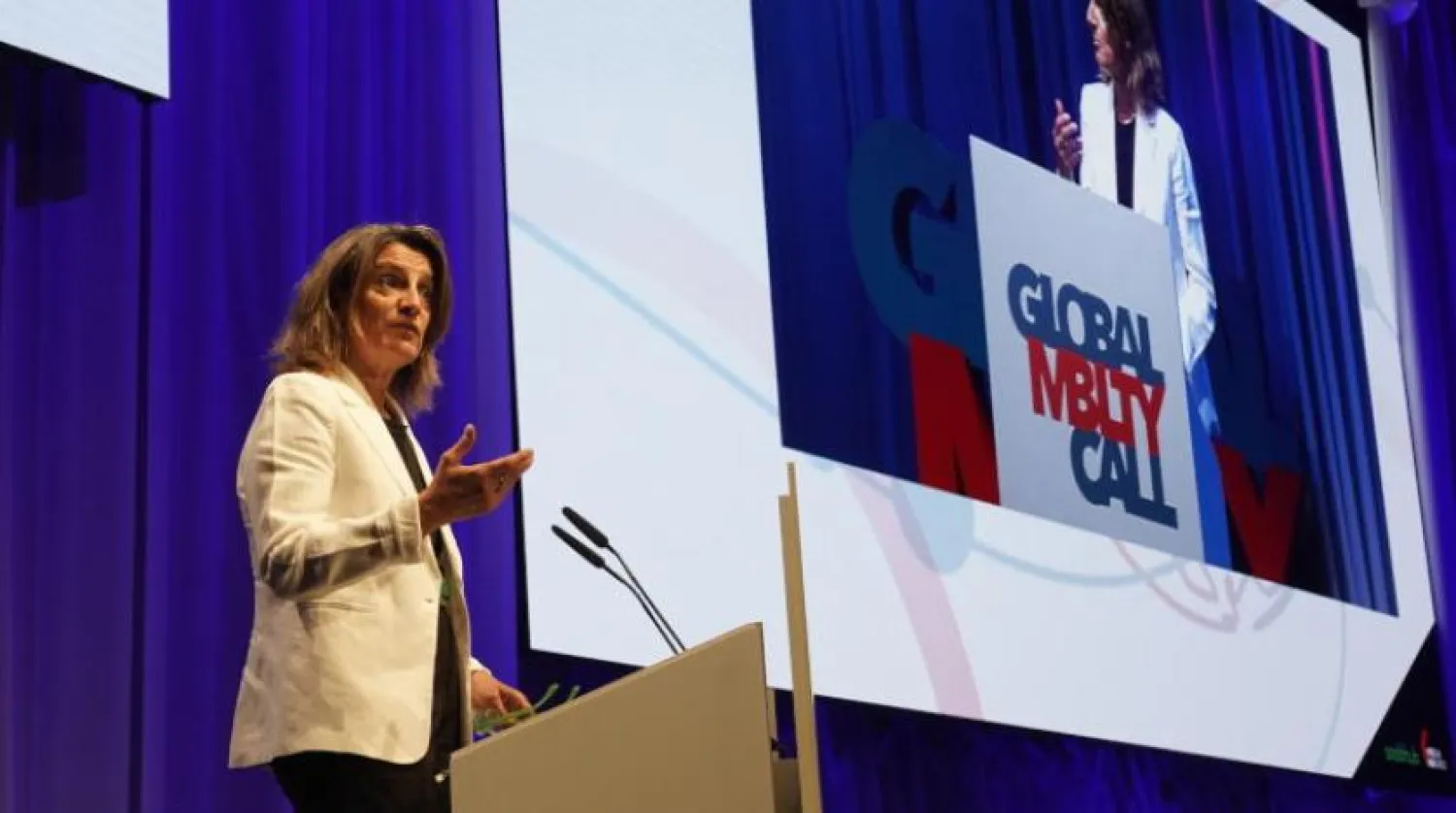 Spanish Energy Minister Teresa Ribera. AP