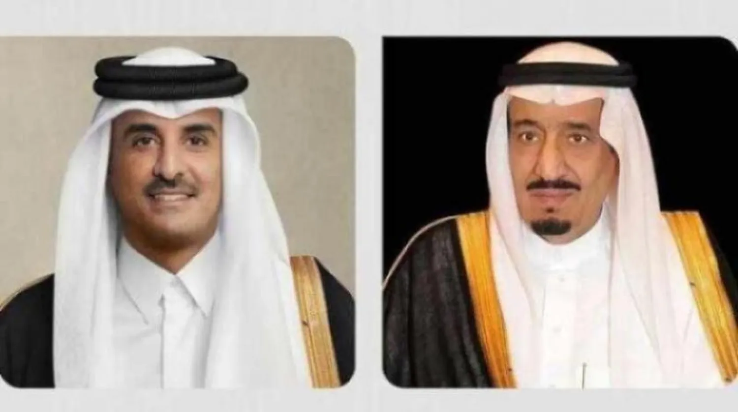 Custodian of the Two Holy Mosques King Salman bin Abdulaziz received a written message from Qatar's Emir Sheikh Tamim bin Hamad Al Thani. (SPA)