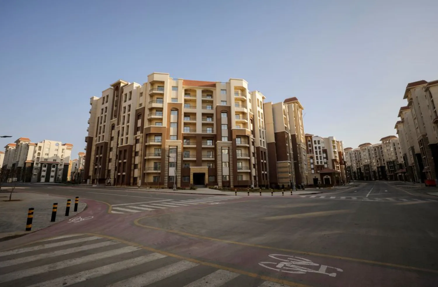 Residential buildings in the New Administrative Capital. (Reuters) 