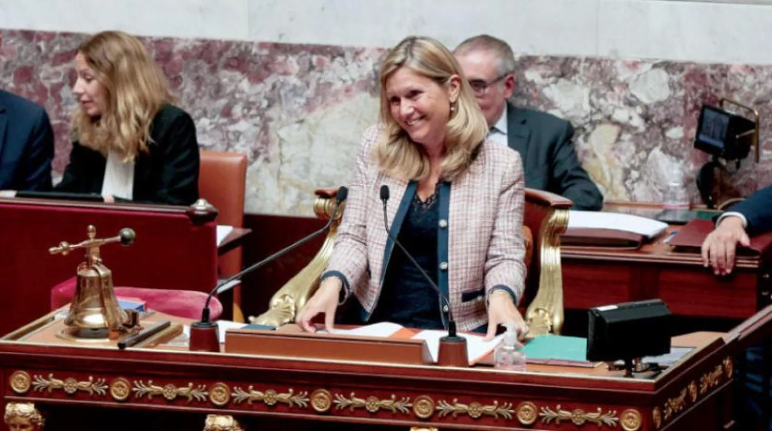 Yeni Meclis Başkanı Yael Braun-Pivet. (AFP)