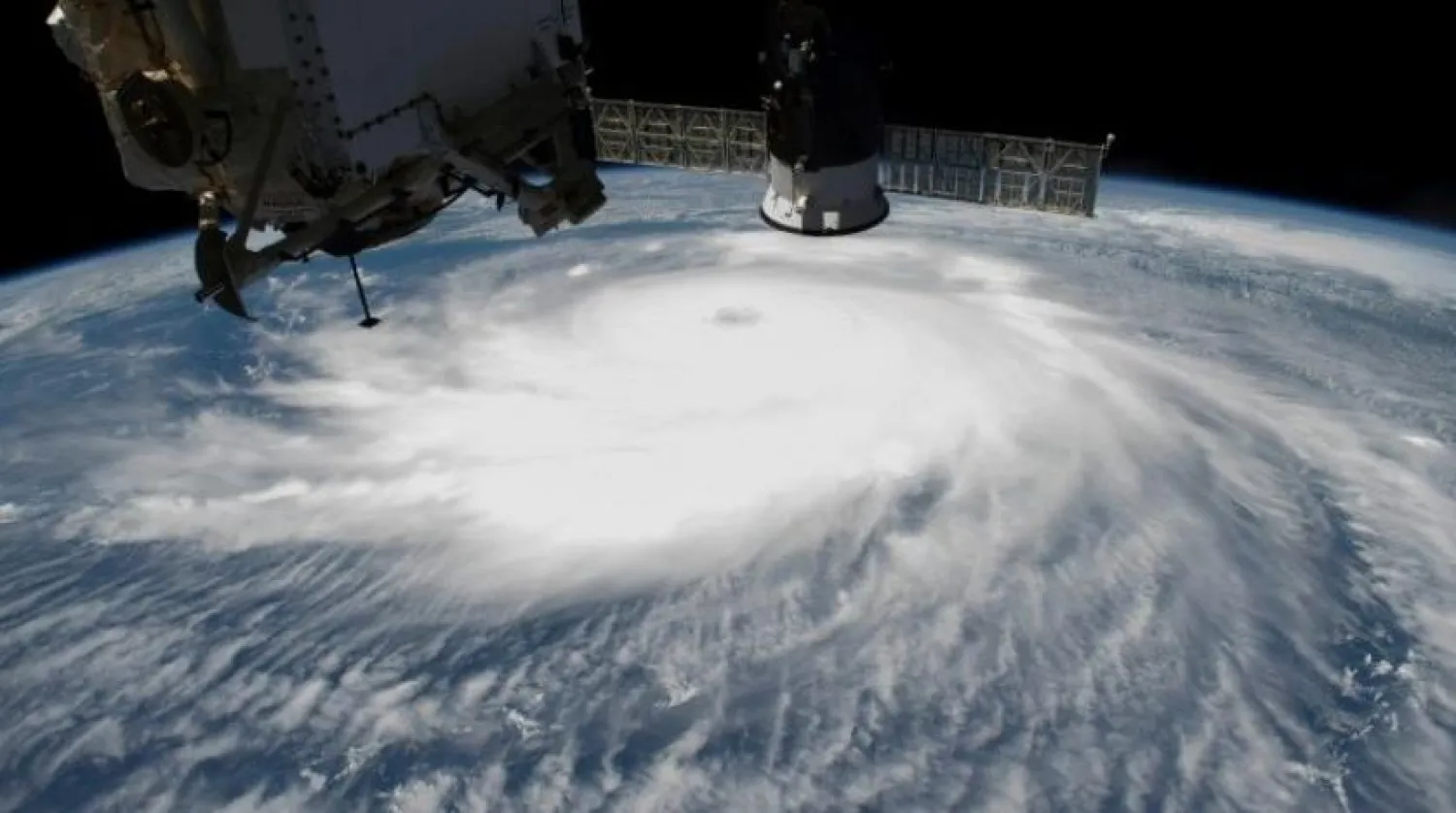 The International Space Station -- seen here on August 26, 2020 -- performed a maneuver on September 22, 2020 to ensure it gets out of the way of a piece of space debris | AFP

