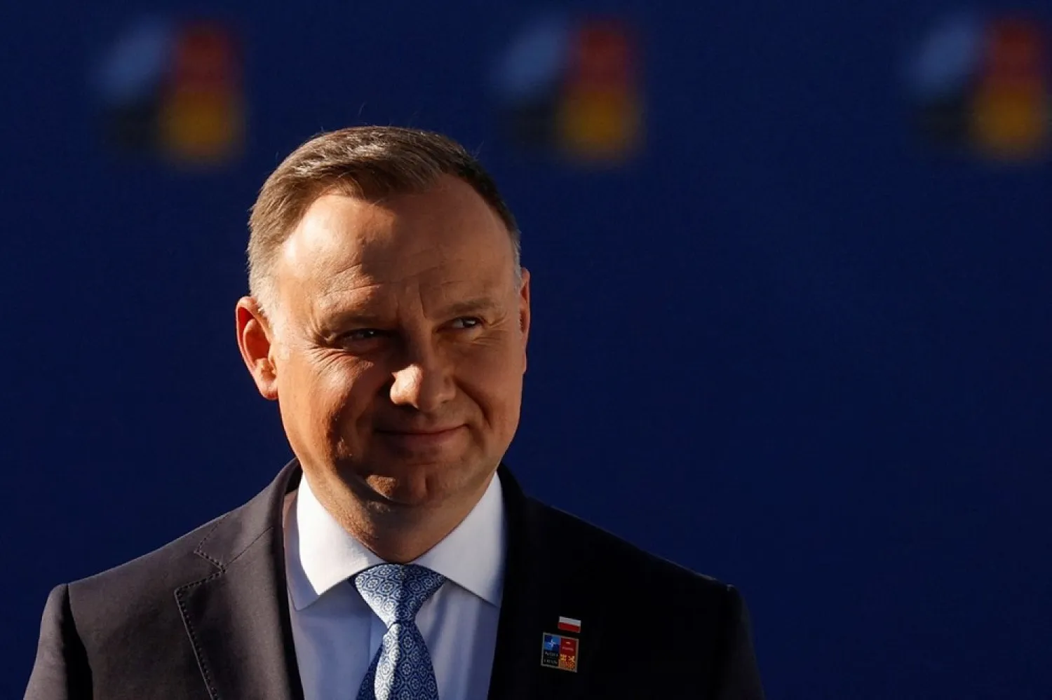Poland's President Andrzej Duda attends a NATO summit in Madrid, Spain June 30, 2022. (Reuters)