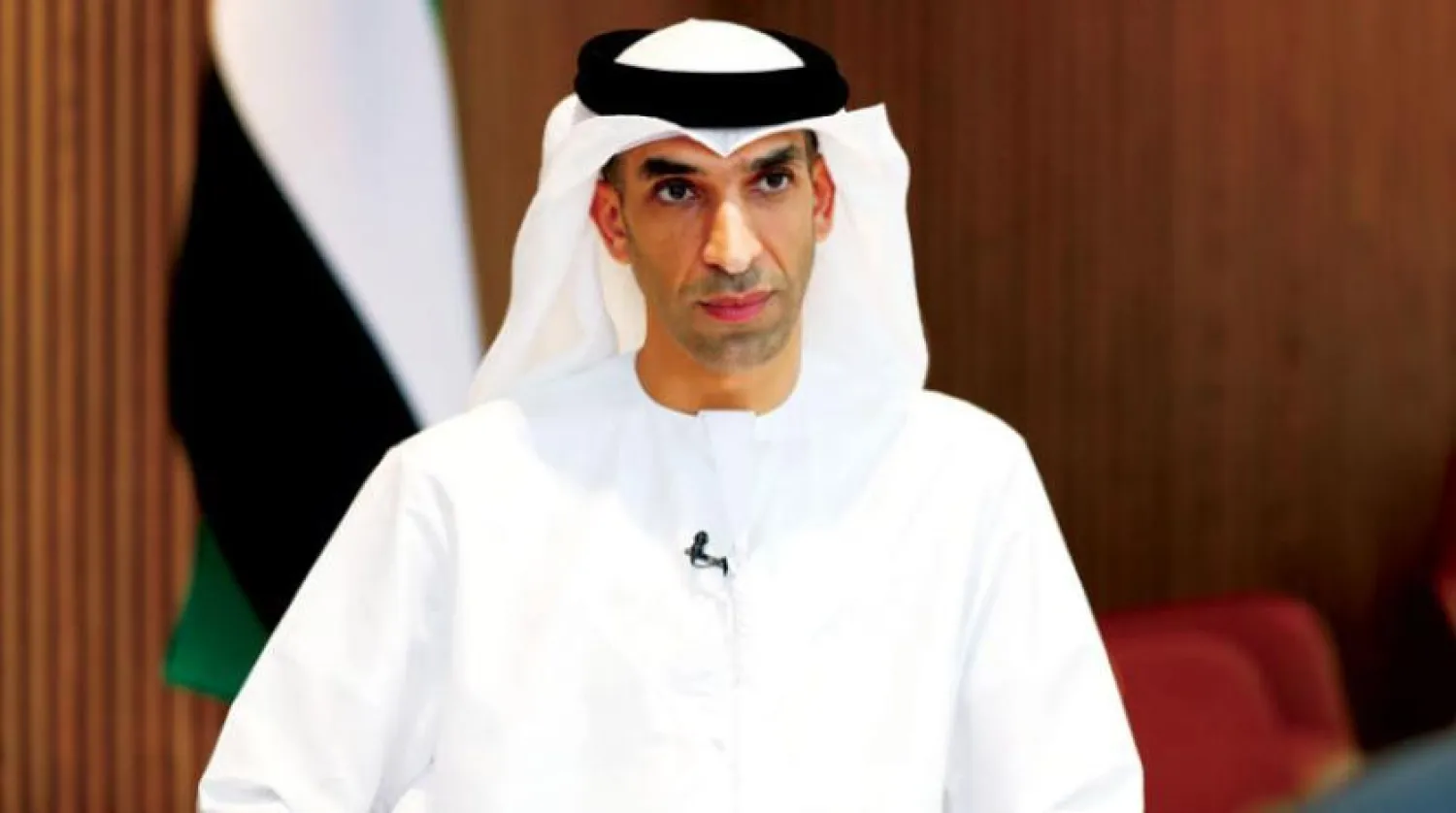UAE Minister of State for Foreign Trade Thani al-Zeyoudi (Asharq Al-Awsat)
