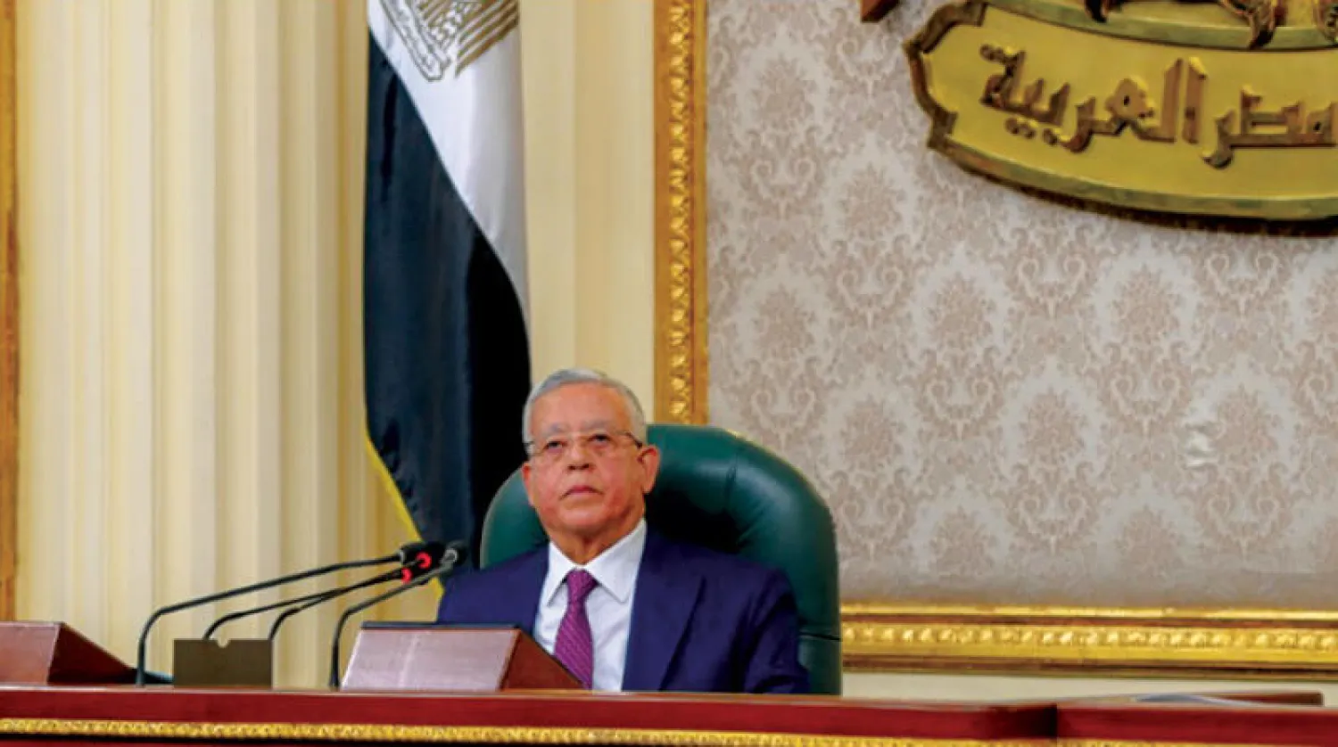 رئيس مجلس النواب المصري المستشار حنفي جبالي (البرلمان المصري)