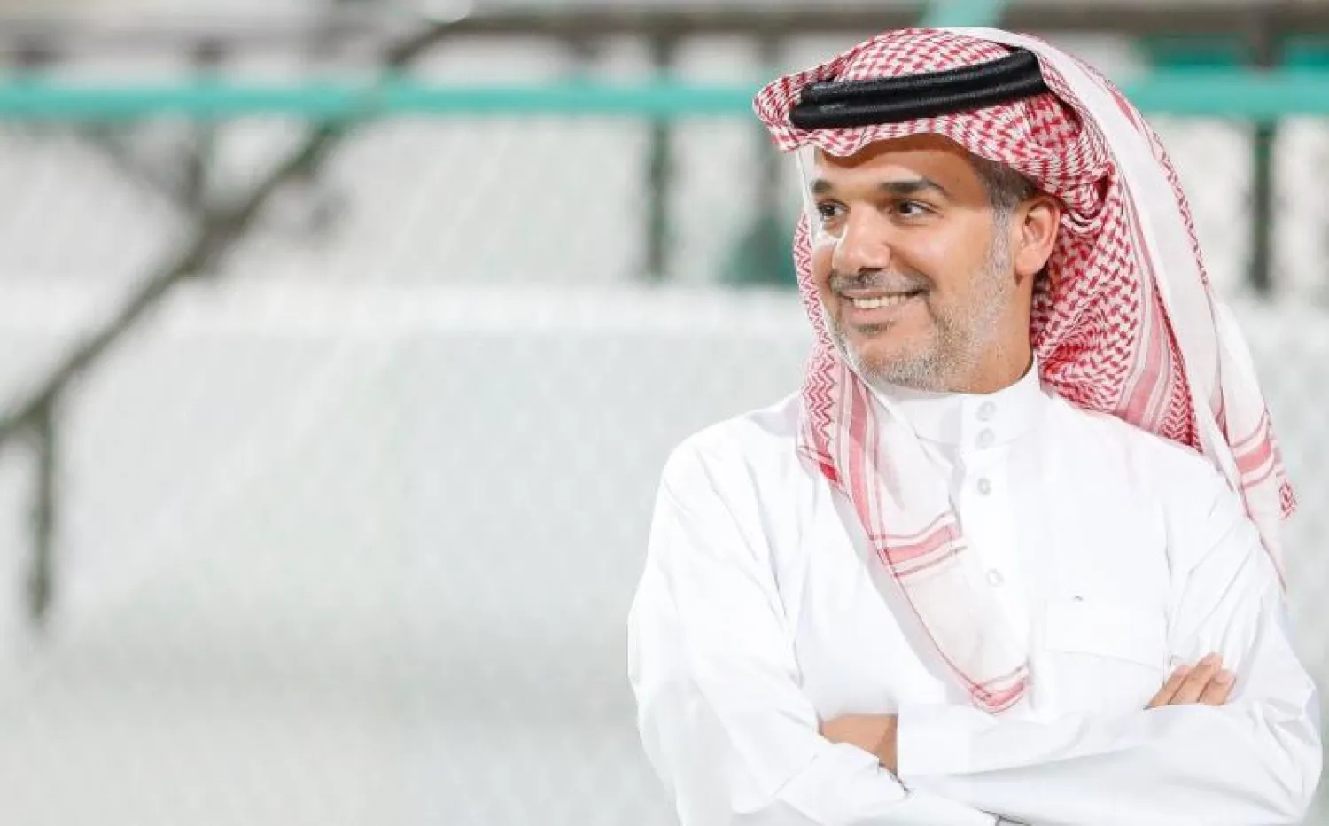 ماجد النفيعي رئيس مجلس إدارة النادي الأهلي (المركز الإعلامي بالنادي)