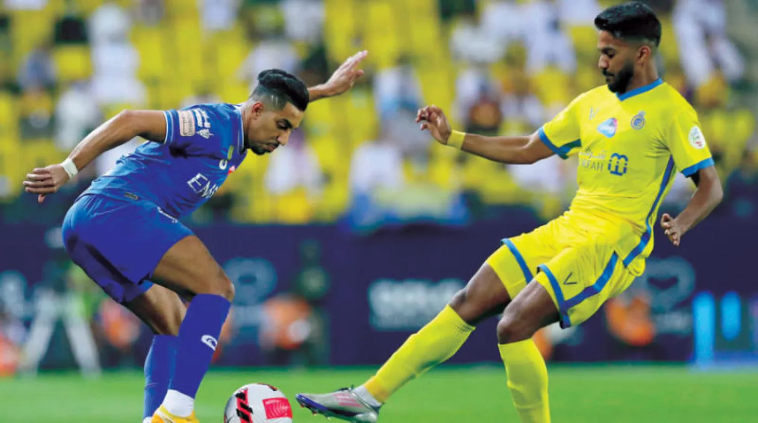 الهلال الأكثر لعباً هذا الموسم بينما كان غريمه النصر الأقل (تصوير: علي الظاهري)