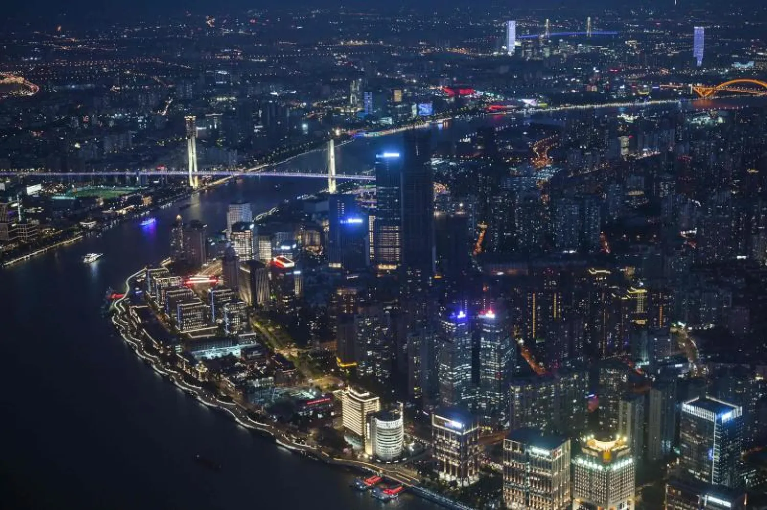 صورة عامة لمدينة شنغهاي الصينية (أ.ف.ب)