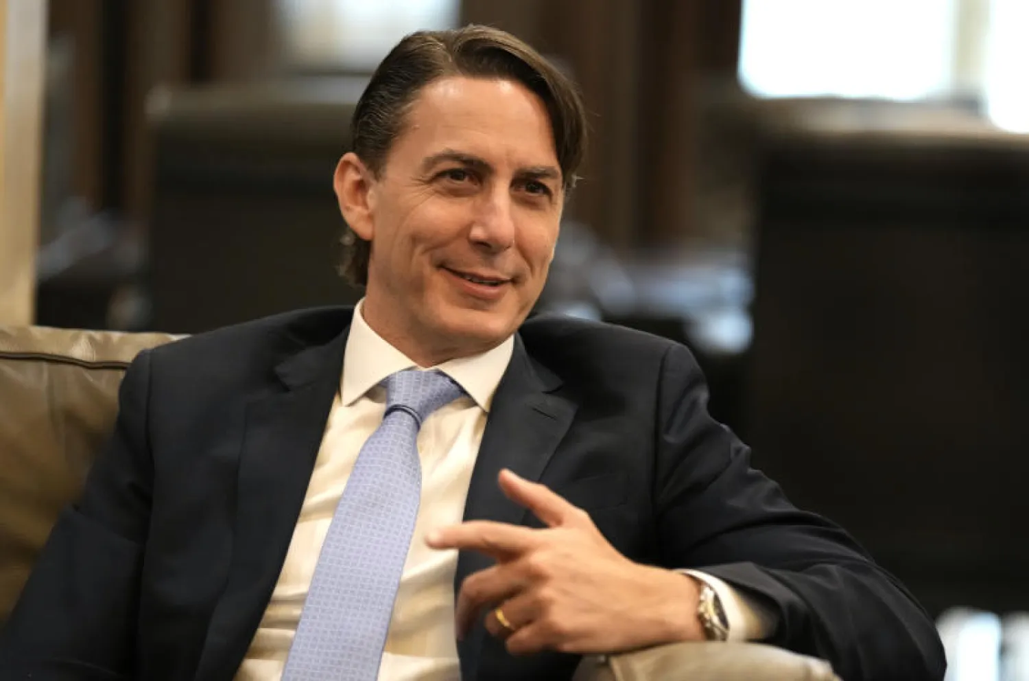 الوسيط الأميركي آموس هوكشتاين (أ.ب)