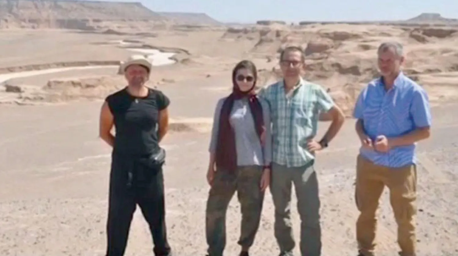 صورة نشرتها وكالة «فارس» التابعة لـ«الحرس الثوري» لأجانب وصفتهم بـ«الجواسيس»