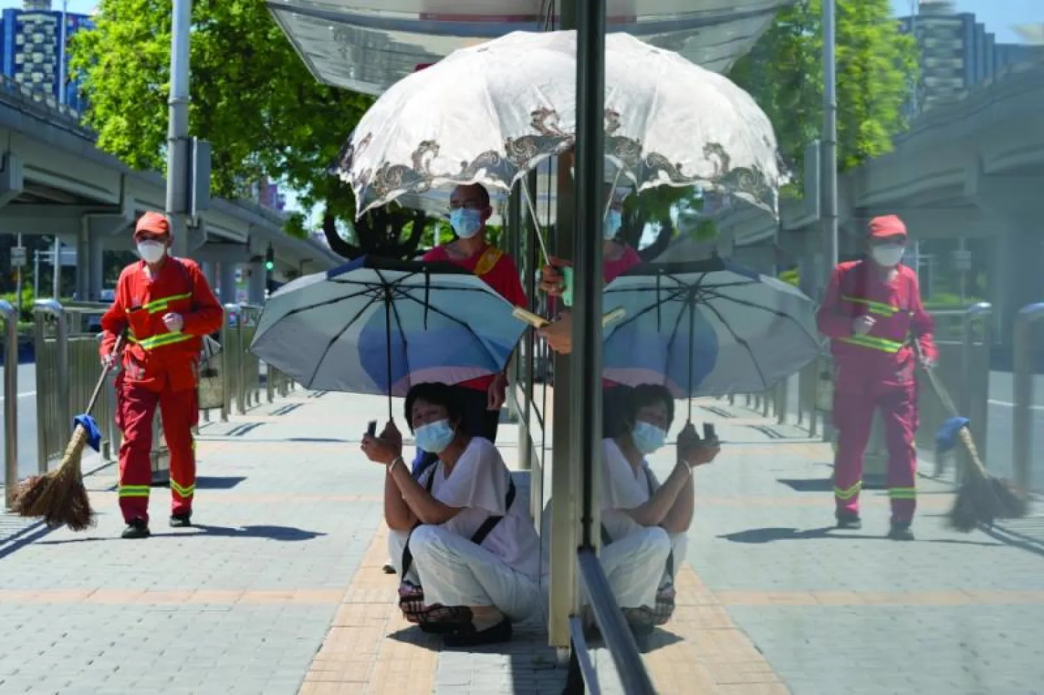 سجلت الصين تراجعا حادا في نموها الاقتصادي في الربع الثاني من العام (أ.ب)