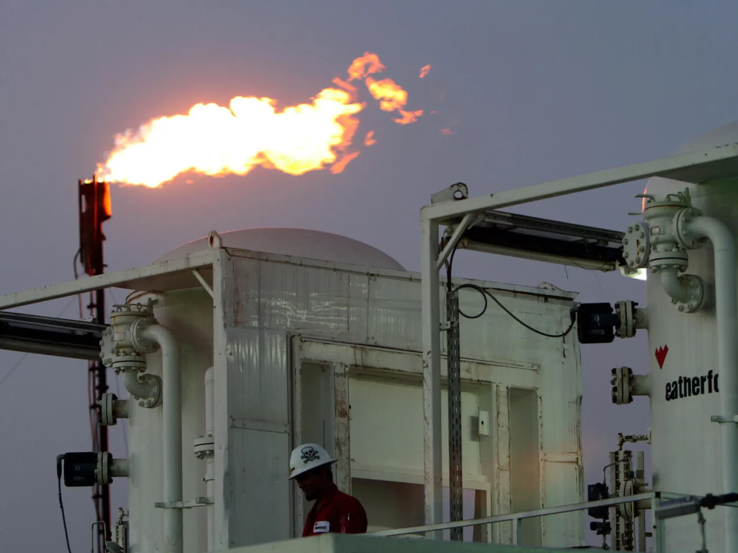 Iraq, the second largest producer in the Organization of the Petroleum Exporting Countries, sits on enormous oil reserves, and revenues from the sector feed 90 percent of the federal government budget Safin HAMED AFP/File
