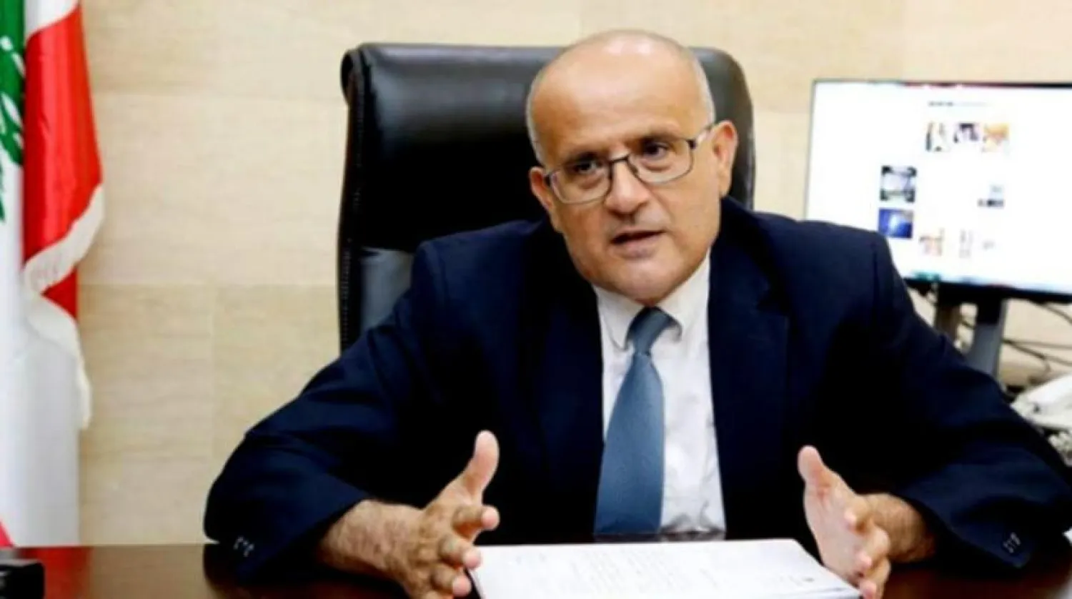 Lübnan Merkezi Kamu İhale Denetçiliği Müdürü Jean el-Aliyya.  (Lübnan Ulusal Haber Ajansı) 