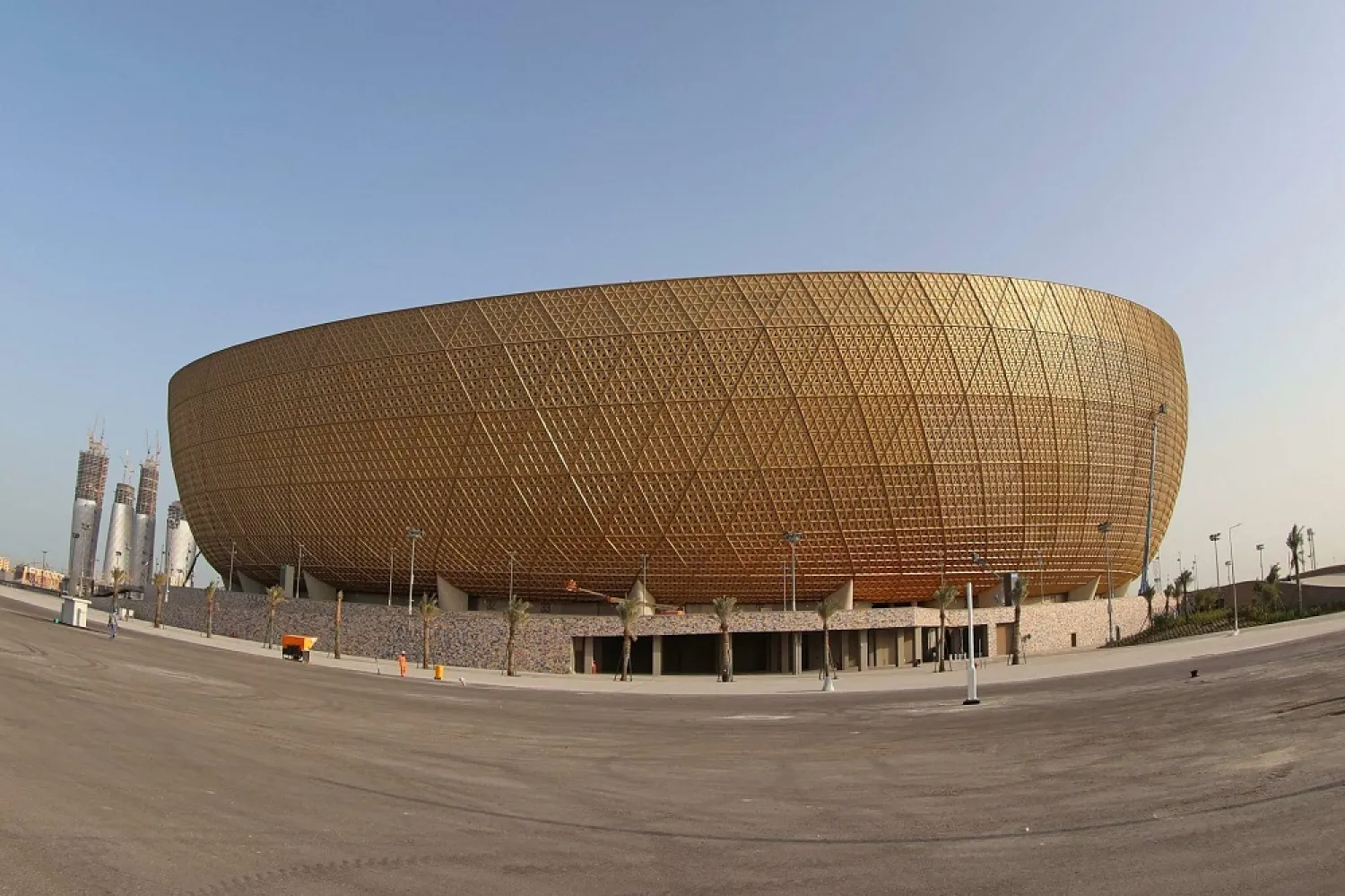 Lusail stadium will host the World Cup final on December 18. (AFP)