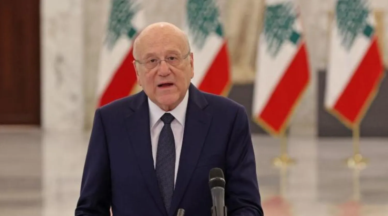 Lebanese PM Najib Mikati. AFP
