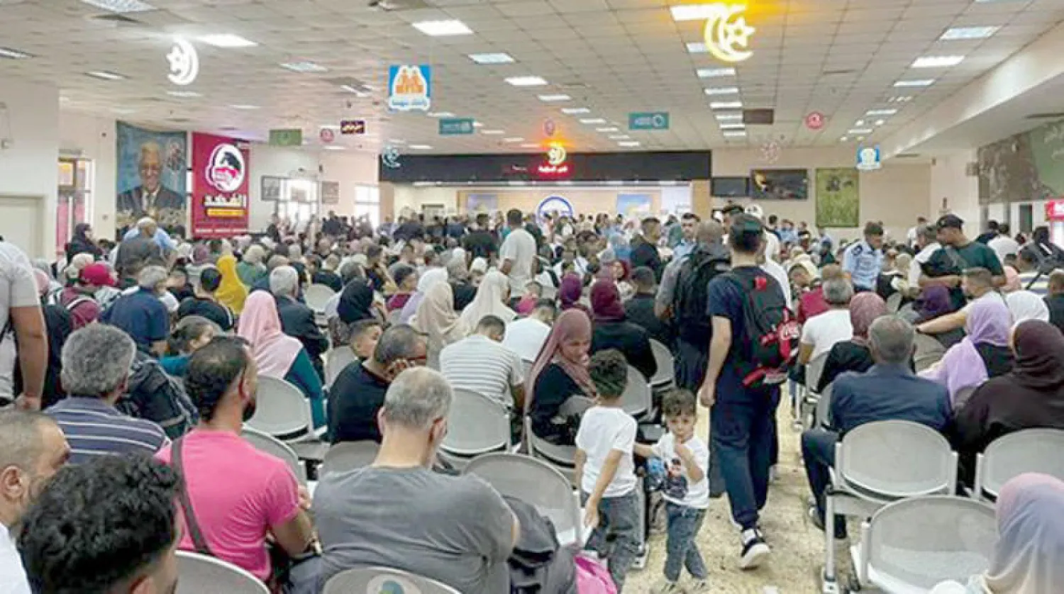 معبر الكرامة بين الضفة وإسرائيل (مواقع تواصل)