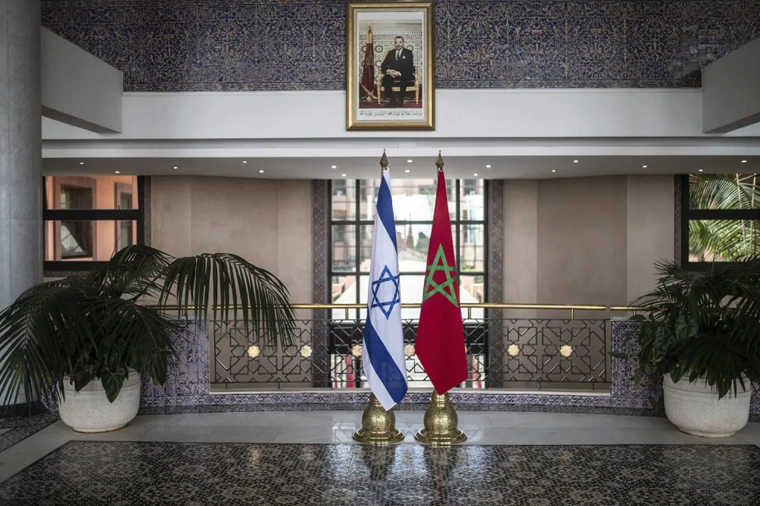 Morocco and Israel sign their first memorandum of understanding (MoU) on intellectual property (IP). (AP)