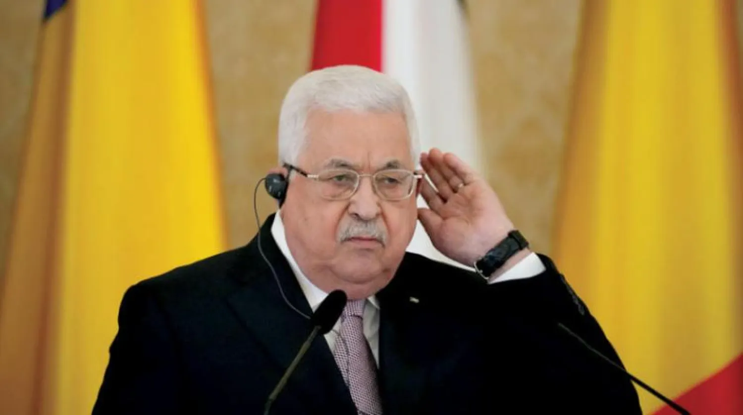 Filistin Devlet Başkanı Mahmud Abbas’ın dünkü Bükreş ziyaretinden bir kare (AP)