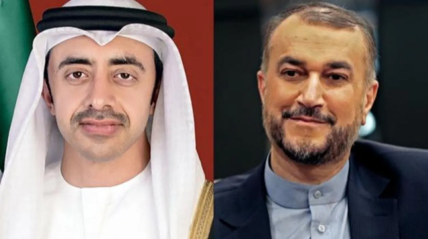 İran Dışişleri Bakanı Hüseyin Emir Abdullahiyan (AFP) Birleşik Arap Emirlikleri (BAE) Dışişleri Bakanı Abdullah bin Zayid Al Nahyan (WAM)
