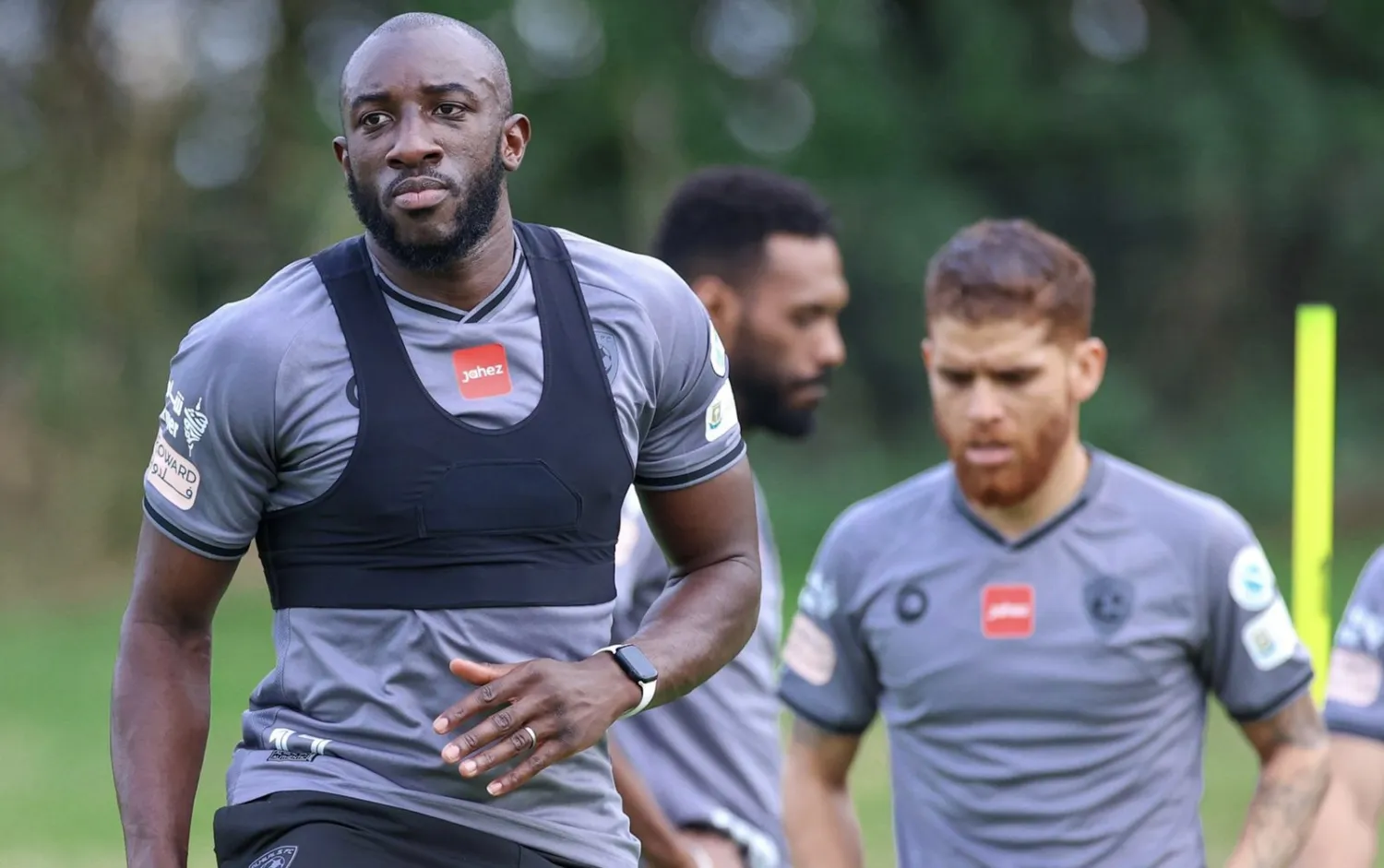 جانب من تدريبات الهلال في برمنغهام (المركز الإعلامي بالنادي)