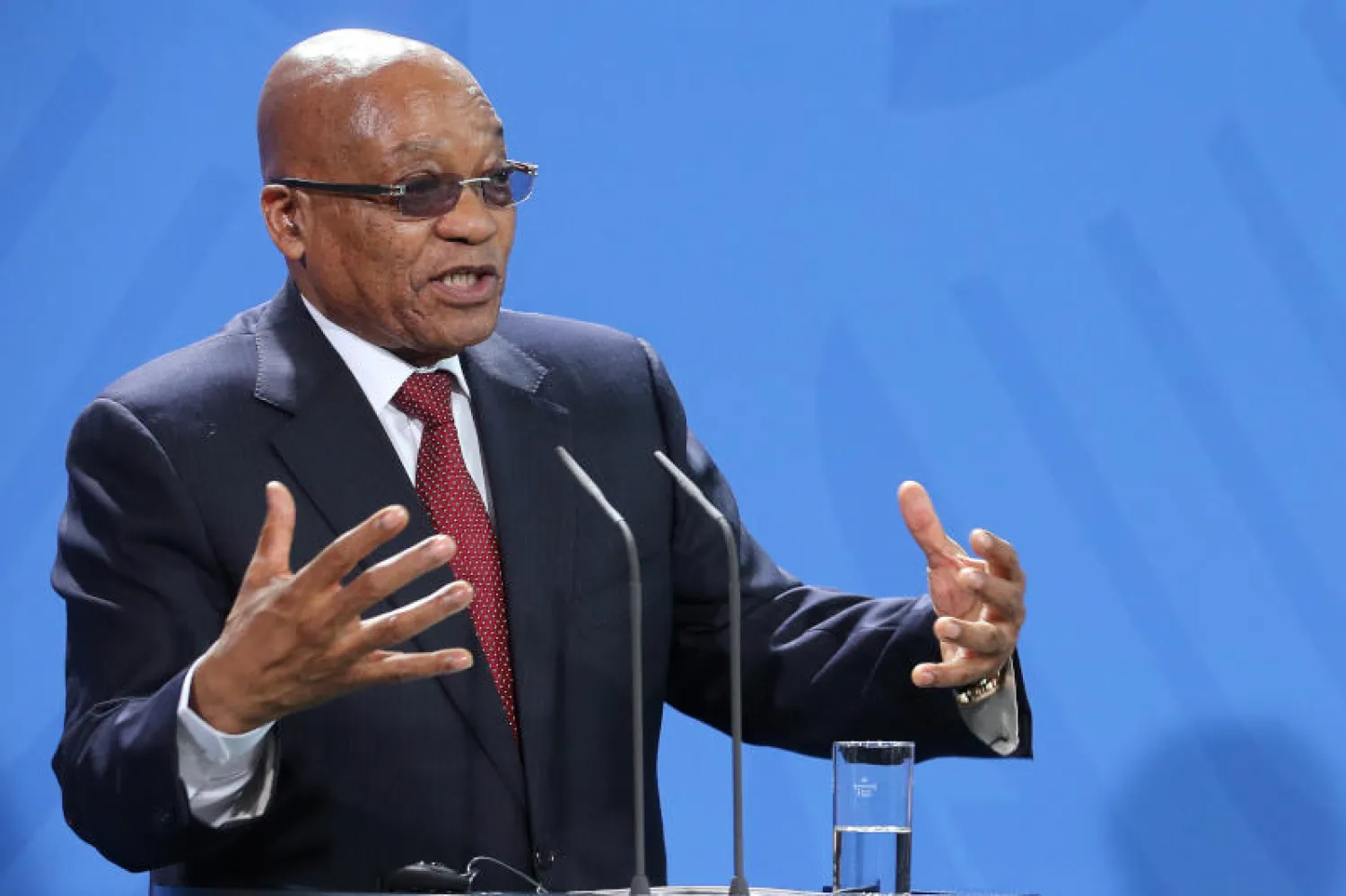 رئيس جنوب أفريقيا السابق جاكوب زوما (د.ب.أ)