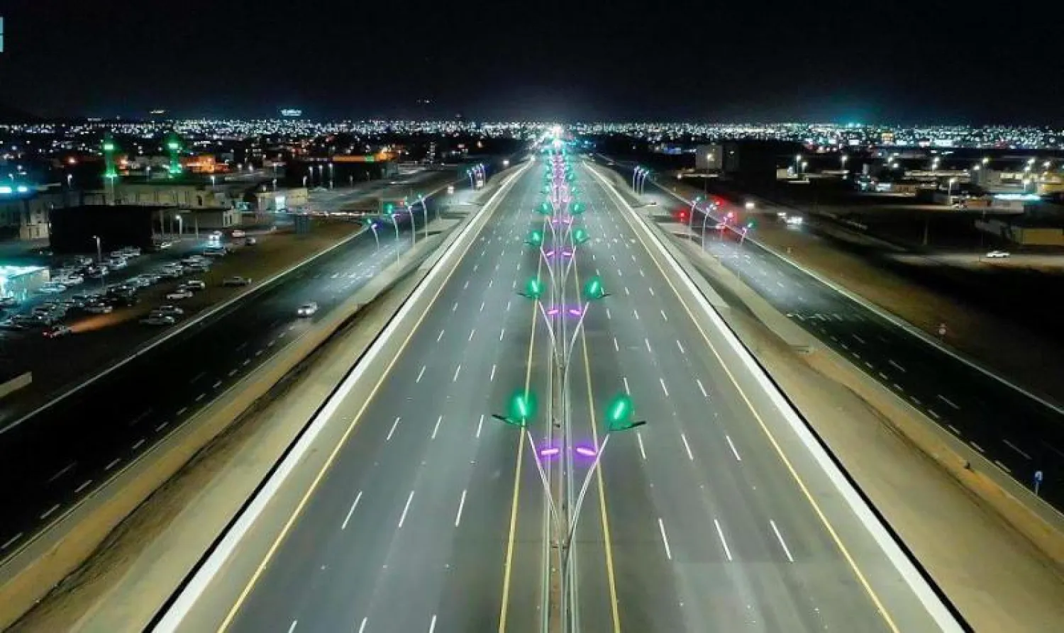 تواصل السعودية جهودها نحو الوصول للمركز السادس عالمياً في جودة الطرق (واس)