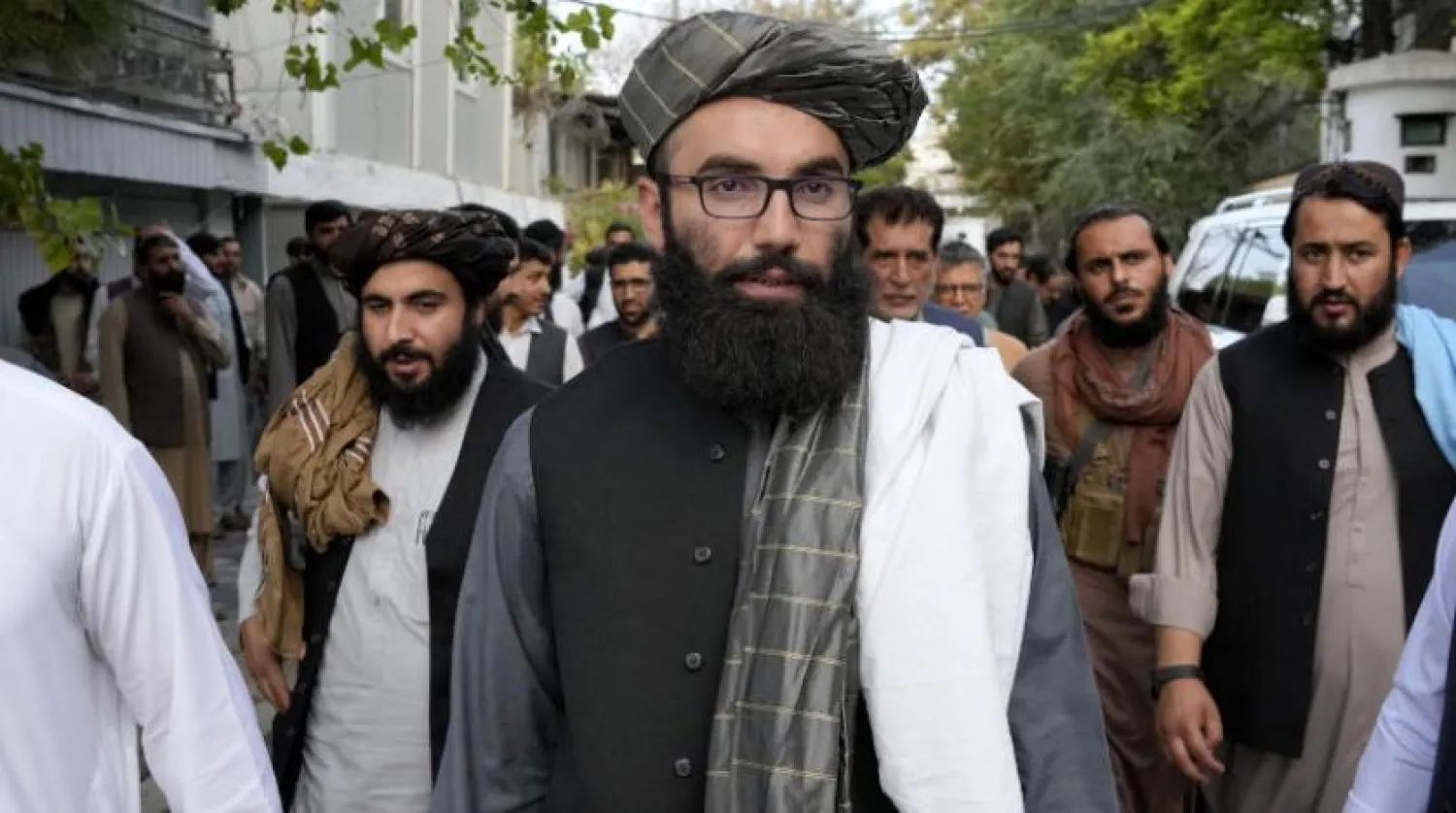 Taliban Siyasi Ofis üyesi Enes Hakkani Kabil’de (AP)