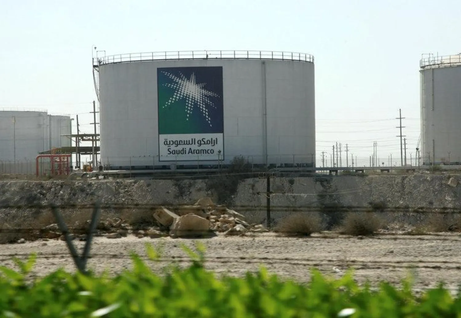 Oil tanks seen at the Saudi Aramco headquarters. Reuters file photo

 