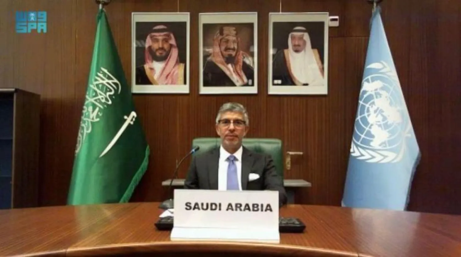 Saudi Arabia’s Permanent Representative to the United Nations, Dr. Abdulaziz Al-Wasel (SPA)