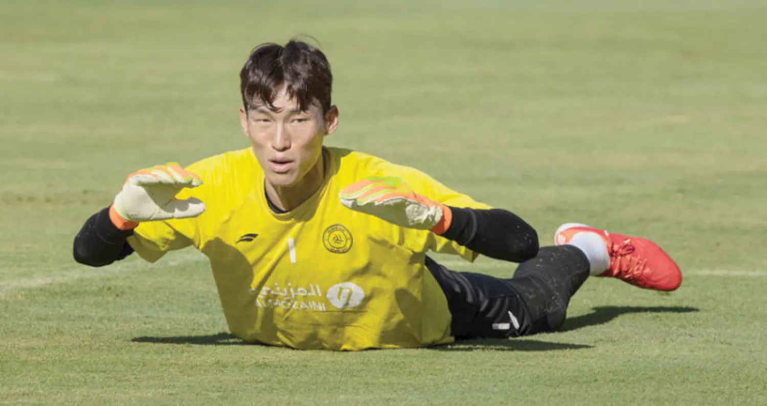 كيم سيونغ حارس الشباب (المركز الإعلامي بنادي الشباب)