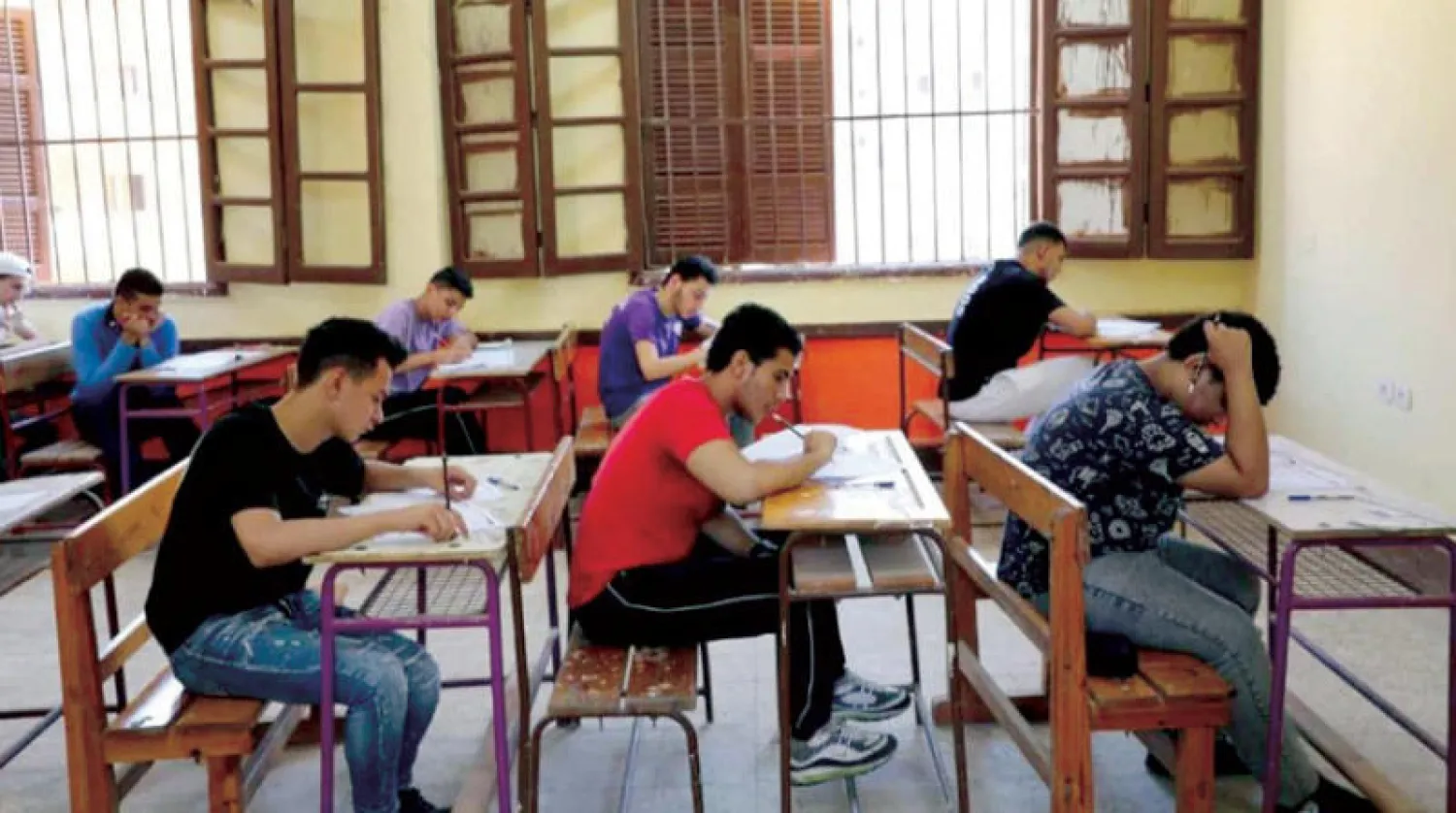 جانب من امتحانات الثانوية العامة في مصر (وزارة التربية والتعليم المصرية)