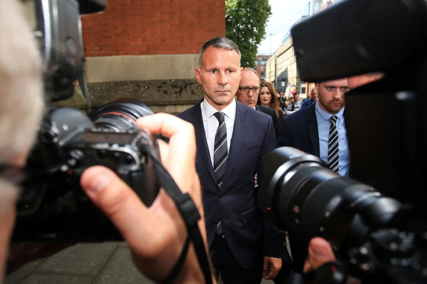 Davacı, saldırıdan önceki aylarda, Giggs'in son 6 yılda 8 farklı kadınla daha ilişki yaşadığına dair kanıtlar bulduğunu olaydan sonra eve gelen polislere söylemiş (AFP)

