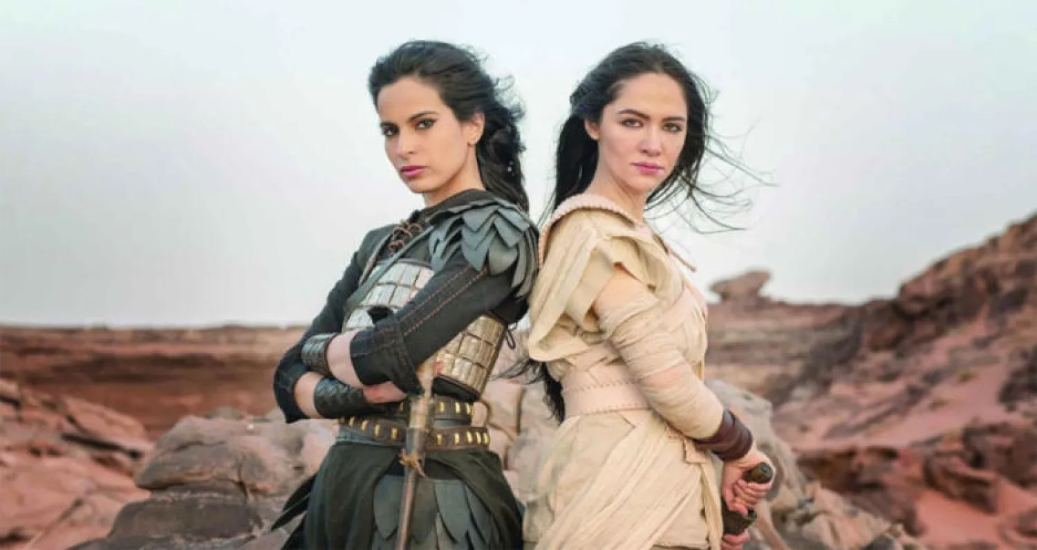 بطلتا المسلسل آيدا القصي وسمية رضا، تقدمان الشخصيتين الرئيسيتين في العمل